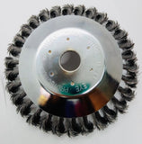 Cepillo de acero para Desmalezadora China, Echo, Honda, Stihl con Agujero de 1" (Cod JLC 74-00-093) Disponible la reducción a 20mm