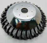 Cepillo de acero para Desmalezadora China, Echo, Honda, Stihl con Agujero de 1" (Cod JLC 74-00-093) Disponible la reducción a 20mm