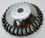 Cepillo de acero para Desmalezadora China, Echo, Honda, Stihl con Agujero de 1" (Cod JLC 74-00-093) Disponible la reducción a 20mm