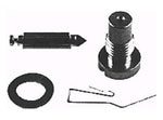 Kit de Aguja y Asiento simil Briggs & Stratton 3 a 5HP (293478). Motor 4 Tiempos (Cod JLC 80-33-024)