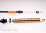 Cable de Accionamiento para Tractor AYP, Husqvarna, Poulan Pro con Plataforma 38", 42". Conducto 31 1/16" (789mm) (Cod JLC 80-45-130)